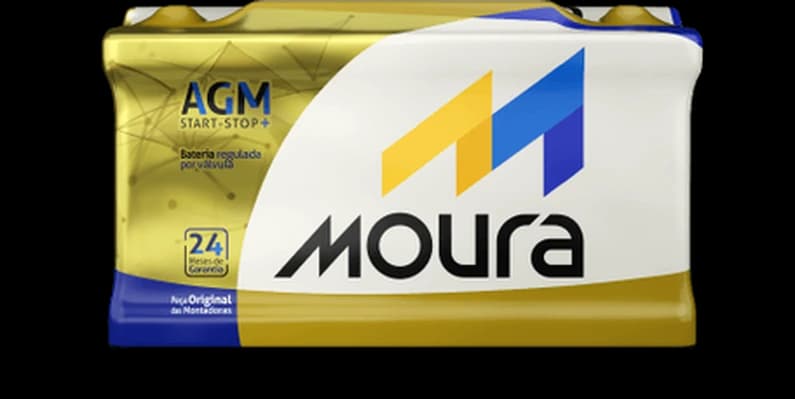 Bateria Moura AGM para start-stop